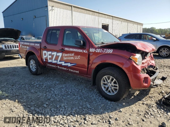 2019 Nissan Frontier SV with VIN 1N6AD0EV8KN735986, listed as a Copart auction lot 61603585 with Not provided miles and Salvage title. Bid and sale history available at DreamBid. Image 4.