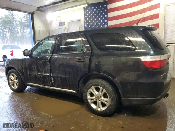 2013 Dodge Durango SXT with VIN 1C4RDJAG0DC671668, listed as a Copart auction lot 47861355 with 134,484 mi miles and Salvage Title. Bid and sale history available at carsss.com. Image 2.