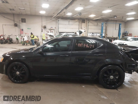 2010 Dodge Avenger SXT with VIN 1B3CC4FB8AN119344, listed as a IAAI auction lot 41844694 with 124,839 mi miles and . Bid and sale history available at DreamBid. Image 15.