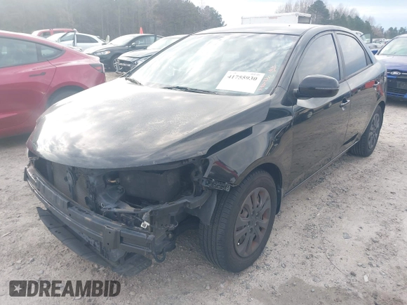2012 Kia Forte EX with VIN KNAFU4A23C5493666, listed as a IAAI auction lot 41755930 with 203,251 mi miles. Bid and sale history available at carsss.com. Image 18.