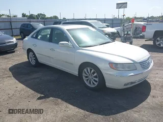 2007 Hyundai Azera SE with VIN KMHFC46F27A141687, listed as a IAAI auction lot 42710512 with 98,635 mi miles and . Bid and sale history available at DreamBid. Image 1.