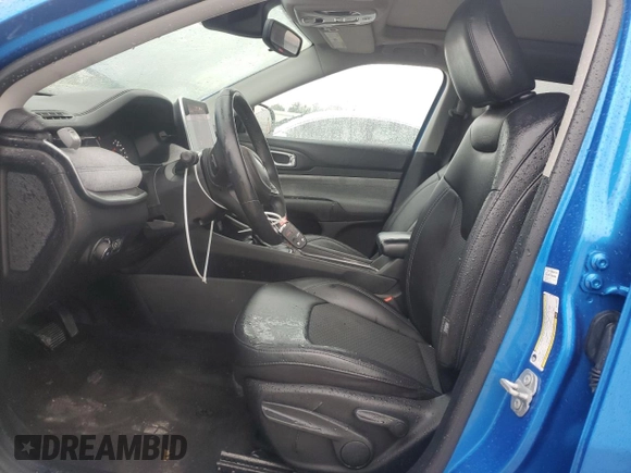 2022 Jeep Compass Latitude with VIN 3C4NJCBB7NT119404, listed as a Copart auction lot 64697404 with 48,743 mi miles and Salvage Title. Bid and sale history available at DreamBid. Image 7.
