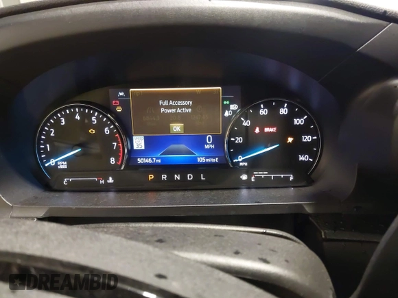 2023 Ford Explorer ST-Line with VIN 1FMSK8KH9PGA14528, listed as a IAAI auction lot 41803607 with 50,146 mi miles and . Bid and sale history available at DreamBid. Image 7.
