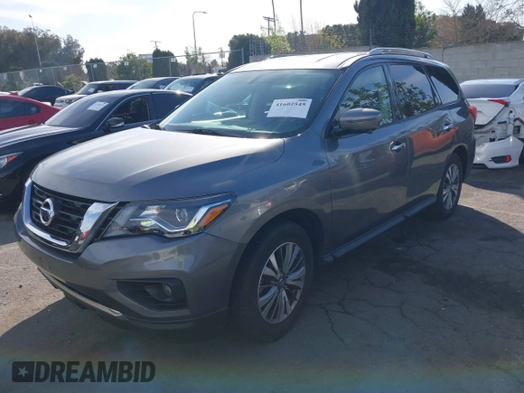 2020 Nissan Pathfinder SL with VIN 5N1DR2CN7LC579593, listed as a IAAI auction lot 41602545 with 62,783 mi miles. Bid and sale history available at carsss.com. Image 17.
