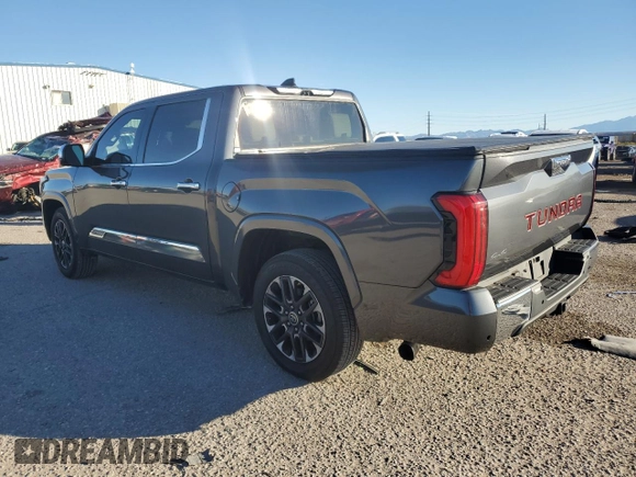 2022 Toyota Tundra 2WD 1794 Edition with VIN 5TFMA5AB3NX001962, listed as a Copart auction lot 79037964 with 22,200 mi miles and Clean Title. Bid and sale history available at carsss.com. Image 2.