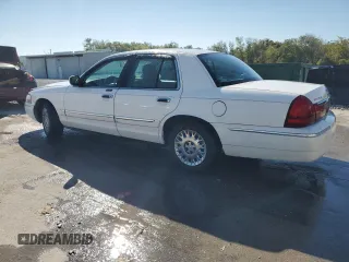 2003 Mercury Grand Marquis GS Convenience z VIN 2MEFM74W13X607924, wystawiony jako Copart lot #48960815 z przebiegiem 141 975 mil mil oraz Szkody całkowita. Historia ofert i sprzedaży dostępna na DreamBid. Obrazek 2.