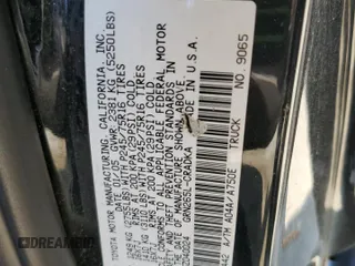 2005 Toyota Tacoma PreRunner z VIN 5TETU62N85Z040024, wystawiony jako Copart lot #57858105 z przebiegiem 199 515 mil mil oraz Czysty tytuł • Clean title. Historia ofert i sprzedaży dostępna na DreamBid. Obrazek 12.