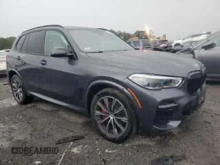 2022 BMW X5 xDrive40i with VIN 5UXCR6C03N9K58192, listed as a Copart auction lot 74526984 with Not Provided miles and Salvage Title. Bid and sale history available at DreamBid. Image 4.