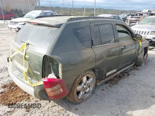 2007 Jeep Compass Limited with VIN 1J8FF57W17D236166, listed as a IAAI auction lot 40618823 with 1 mi miles. Bid and sale history available at carsss.com. Image 4.
