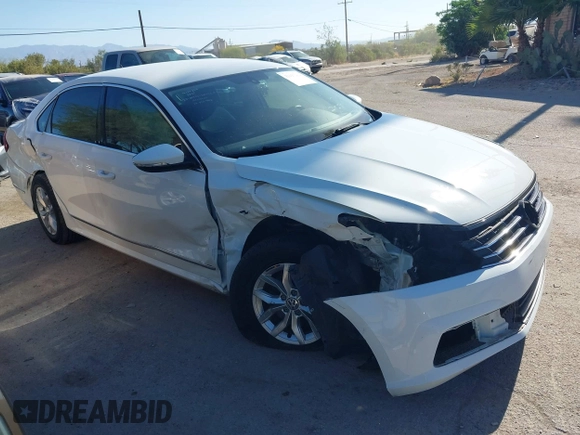 2017 Volkswagen Passat S with VIN 1VWAT7A33HC083492, listed as a IAAI auction lot 42117212 with 96,994 mi miles and . Bid and sale history available at DreamBid. Image 1.