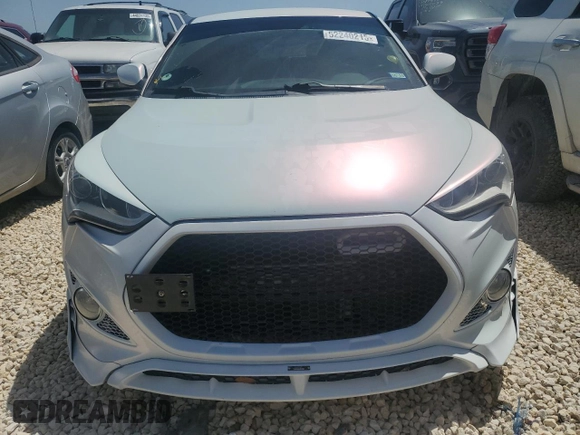 2016 Hyundai Veloster Turbo z VIN KMHTC6AEXGU261247, wystawiony jako Copart lot #52240215 z przebiegiem 137 238 mil mil oraz Czysty tytuł • Clean title. Historia ofert i sprzedaży dostępna na DreamBid. Obrazek 5.