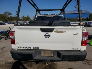2018 Nissan Titan XD S with VIN 1N6AA1F37JN513854, listed as a Copart auction lot 78198014 with 210,376 mi miles and Salvage Title. Bid and sale history available at carsss.com. Image 6.