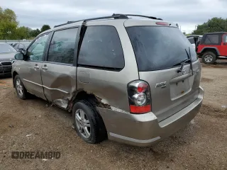 2006 Mazda MPV LX with VIN JM3LW28A560561959, listed as a Copart auction lot 72712144 with 182,727 mi miles and Salvage Title. Bid and sale history available at carsss.com. Image 2.