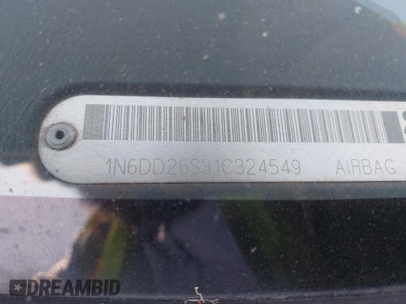 2001 Nissan Frontier XE с VIN 1N6DD26S31C324549, выставлен на аукционе IAAI как лот 42022131 с пробегом 155 877 миль миль и . История ставок и продаж доступна на DreamBid. Изображение 9.