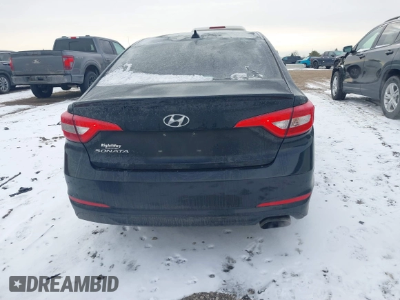 2017 Hyundai Sonata 2.4L with VIN 5NPE24AF9HH577098, listed as a IAAI auction lot 41536011 with 109,419 mi miles and . Bid and sale history available at DreamBid. Image 16.