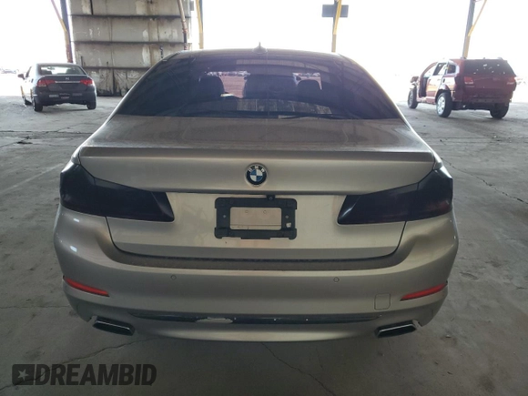 2017 BMW 5 Series 540i with VIN WBAJE5C33HG478468, listed as a Copart auction lot 52218685 with 99,715 mi miles and Clean Title. Bid and sale history available at carsss.com. Image 6.