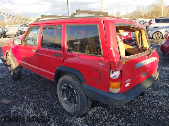1997 Jeep Cherokee Sport with VIN 1J4FJ68S9VL569350, listed as a IAAI auction lot 41033623 with 299,012 mi miles. Bid and sale history available at carsss.com. Image 3.