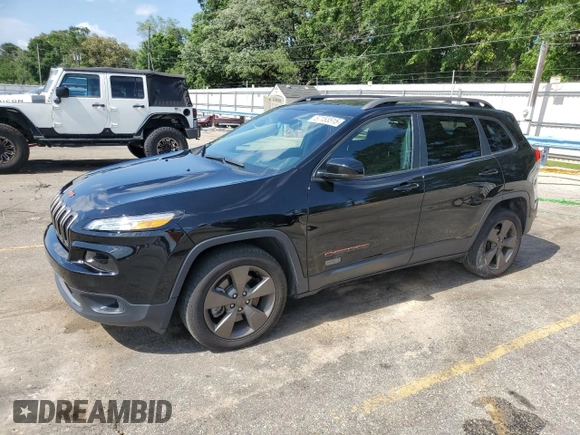 2017 Jeep Cherokee Latitude with VIN 1C4PJLCB1HW554490, listed as a Copart auction lot 57153515 with 84,867 mi miles and Salvage title. Bid and sale history available at DreamBid. Image 1.