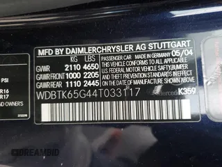 2004 Mercedes-Benz CLK 320 z VIN WDBTK65G44T033117, wystawiony jako Copart lot #84077464 z przebiegiem 92 488 mil mil oraz Tytuł czysty. Historia ofert i sprzedaży dostępna na DreamBid. Obrazek 12.