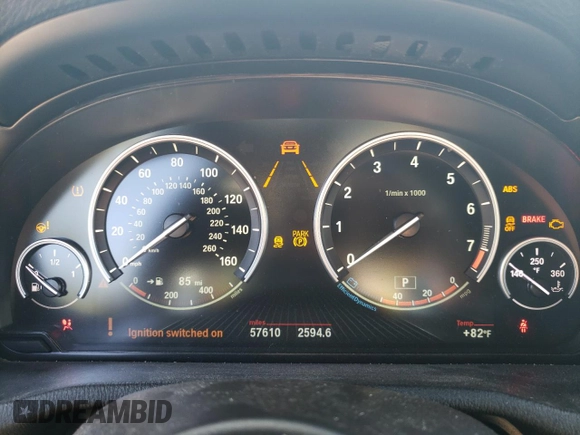 2018 BMW X4 xDrive28i with VIN 5UXXW3C59J0T82678, listed as a Copart auction lot 65281523 with 57,610 mi miles. Bid and sale history available at carsss.com. Image 9.