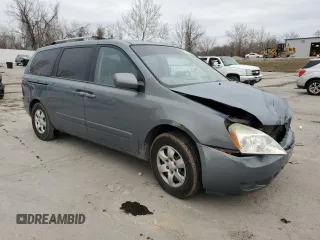 2009 Kia Sedona EX with VIN KNDMB233496314323, listed as a Copart auction lot 86199194 with Not Provided miles and Salvage Title. Bid and sale history available at carsss.com. Image 4.
