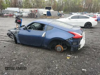 2014 Nissan 370Z with VIN JN1AZ4EH9EM631400, listed as a Copart auction lot 51304805 with 0 mi miles and Salvage Title. Bid and sale history available at carsss.com. Image 2.