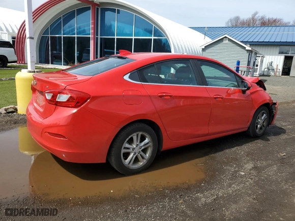2017 Chevrolet Cruze LT with VIN 1G1BE5SM2H7228567, listed as a Copart auction lot 51961165 with 148,240 mi miles and Salvage Title. Bid and sale history available at carsss.com. Image 3.
