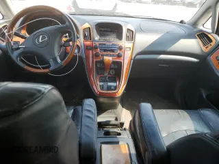 2003 Lexus RX 300 with VIN JTJHF10U730293584, listed as a Copart auction lot 63358824 with 218,283 mi miles and Salvage Title. Bid and sale history available at carsss.com. Image 8.