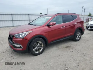 2018 Hyundai Santa Fe 2.4L with VIN 5XYZUDLB4JG505969, listed as a Copart auction lot 61583205 with 137,607 mi miles and Clean title. Bid and sale history available at DreamBid. Image 1.