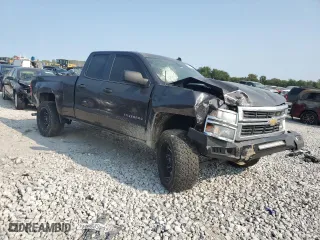 2014 Chevrolet Silverado 1500 LT with VIN 1GCRCREH8EZ371928, listed as a Copart auction lot 69517684 with 0 mi miles and Salvage Title. Bid and sale history available at carsss.com. Image 4.