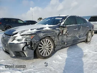 2014 Lexus LS 460 L with VIN JTHDL5EF5E5006596, listed as a Copart auction lot 88340955 with Not provided miles and Clean title. Bid and sale history available at DreamBid. Image 1.