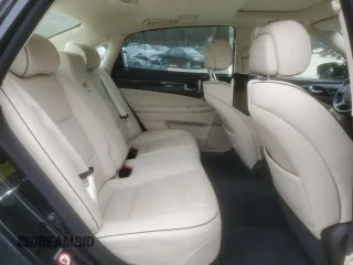 2014 Hyundai Equus Ultimate with VIN KMHGH4JH3EU076035, listed as a Copart auction lot 46129025 with 41,083 mi miles and Salvage title. Bid and sale history available at DreamBid. Image 10.