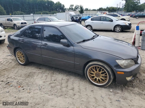 2003 Lexus IS 300 with VIN JTHBD192230072361, listed as a Copart auction lot 64842244 with 0 mi miles and Clean Title. Bid and sale history available at carsss.com. Image 4.