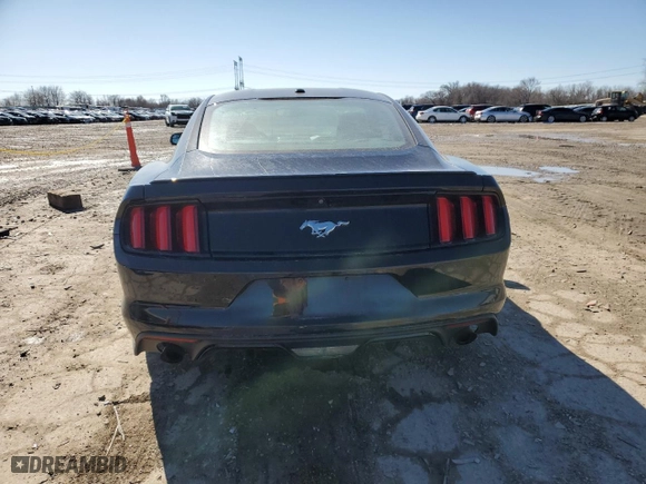 2016 Ford Mustang EcoBoost with VIN 1FA6P8TH0G5208260, listed as a Copart auction lot 48143635 with 90,250 mi miles and Salvage Title. Bid and sale history available at carsss.com. Image 6.
