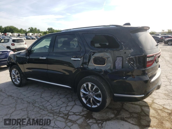 2023 Dodge Durango Citadel with VIN 1C4RDJEG0PC592676, listed as a Copart auction lot 58490824 with 7,666 mi miles and Salvage title. Bid and sale history available at DreamBid. Image 2.