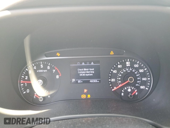2020 Kia Soul S with VIN KNDJ23AU8L7728596, listed as a Copart auction lot 53716525 with 46,069 mi miles and Salvage Title. Bid and sale history available at DreamBid. Image 9.