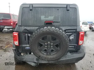 2023 Ford Bronco with VIN 1FMEE5BP5PLB05040, listed as a Copart auction lot 55619375 with 25,856 mi miles and Salvage title. Bid and sale history available at DreamBid. Image 6.