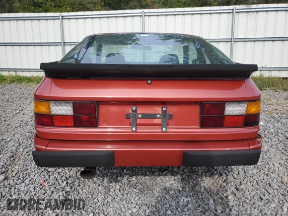 1983 Porsche 944 with VIN WP0AA0949DN463075, listed as a Copart auction lot 72231504 with 49,007 mi miles and Salvage Title. Bid and sale history available at DreamBid. Image 6.