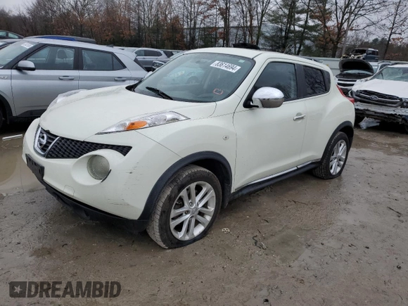 2012 Nissan Juke SL with VIN JN8AF5MR2CT101752, listed as a Copart auction lot 83614694 with 166,343 mi miles and Clean Title. Bid and sale history available at carsss.com. Image 1.