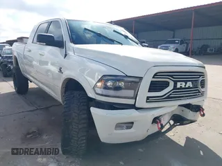 2018 Ram 2500 Laramie with VIN 3C6UR5NL0JG345525, listed as a IAAI auction lot 41125603 with 90,821 mi miles and . Bid and sale history available at DreamBid. Image 1.