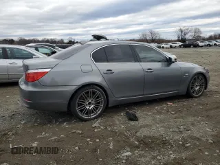 2010 BMW 5 Series 528i xDrive with VIN WBANV1C50AC445193, listed as a Copart auction lot 48023985 with 151,606 mi miles and Salvage Title. Bid and sale history available at carsss.com. Image 3.