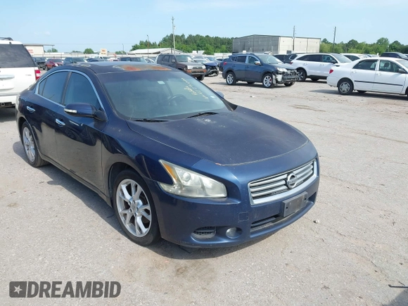 2012 Nissan Maxima S z VIN 1N4AA5AP9CC813310, wystawiony jako IAAI lot #42291077 z przebiegiem 150 359 mil mil oraz . Historia ofert i sprzedaży dostępna na DreamBid. Obrazek 1.