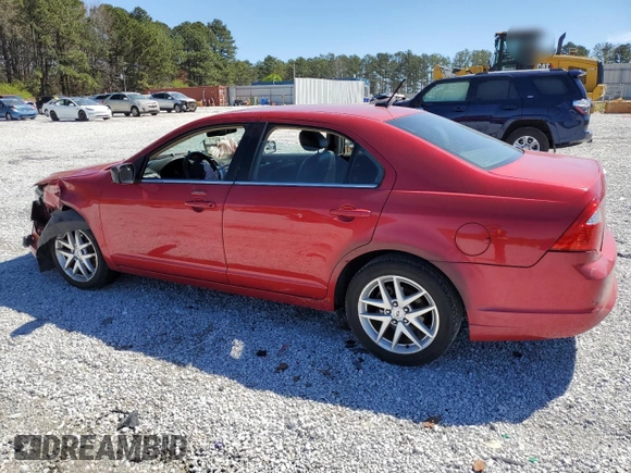 2011 Ford Fusion SEL with VIN 3FAHP0JGXBR321465, listed as a Copart auction lot 49397455 with 0 mi miles and Salvage Title. Bid and sale history available at carsss.com. Image 2.