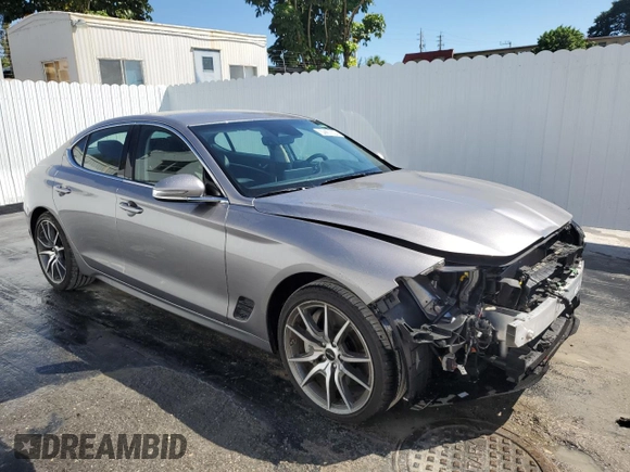 2024 Genesis G70 2.5T with VIN KMTG34SC4RU140161, listed as a Copart auction lot 74178374 with 13,685 mi miles and Clean Title. Bid and sale history available at carsss.com. Image 4.