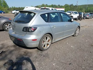 2008 Mazda 3 s Sport with VIN JM1BK343381143586, listed as a IAAI auction lot 42059625 with 148,313 mi miles. Bid and sale history available at carsss.com. Image 4.