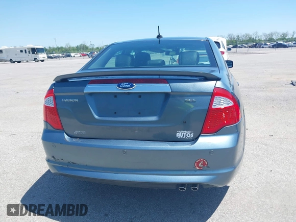 2012 Ford Fusion SEL with VIN 3FAHP0JA6CR235082, listed as a IAAI auction lot 41973087 with 154,166 mi miles. Bid and sale history available at carsss.com. Image 16.