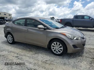 2013 Hyundai Elantra GLS with VIN 5NPDH4AE6DH169394, listed as a Copart auction lot 62767225 with 76,277 mi miles and Salvage title. Bid and sale history available at DreamBid. Image 4.