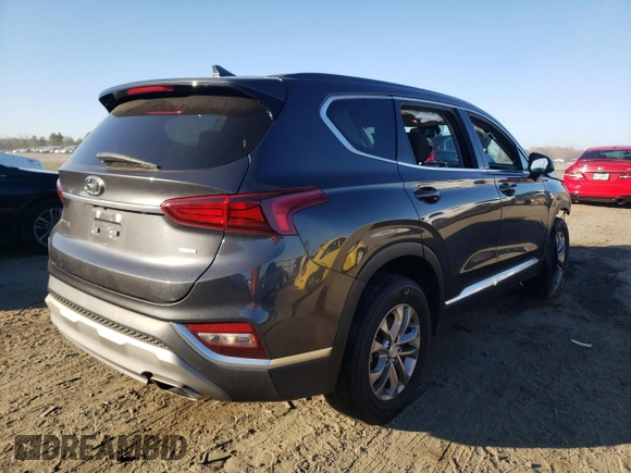 2020 Hyundai Santa Fe SEL with VIN 5NMS3CAD4LH306271, listed as a Copart auction lot 66904752 with 23,522 mi miles. Bid and sale history available at carsss.com. Image 4.