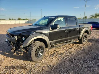 2018 Ford F-150 XL with VIN 1FTEW1E51JFE24106, listed as a Copart auction lot 63447235 with 32,509 mi miles and Salvage title. Bid and sale history available at DreamBid. Image 1.