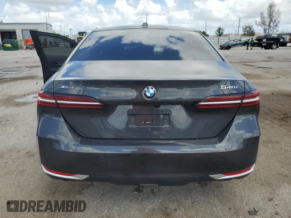 2024 BMW 5 Series 540i xDrive with VIN WBA63FJ0XRCR17779, listed as a Copart auction lot 69214264 with 2,023 mi miles and Salvage Title. Bid and sale history available at carsss.com. Image 6.